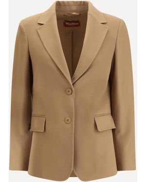 Max Mara Folgore Jacket - Natural