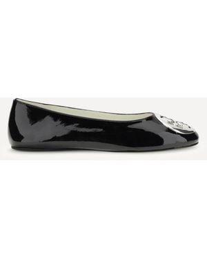 Tory Burch Reva Ballerinas - White