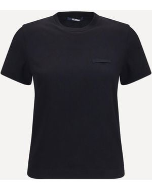 Jacquemus Logoed T-Shirt - Black