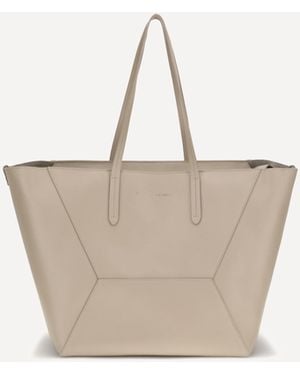 Brunello Cucinelli Leather Tote Bag - Natural
