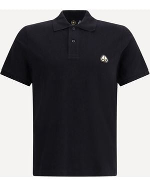 Moose Knuckles Everett Polo Shirt - Black