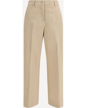 Weekend by Maxmara Urial Cropped Pants - Natural