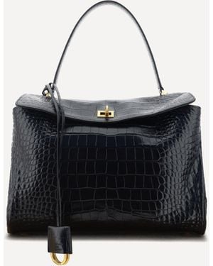 Balenciaga Borsa A Mano Rodeo Media - Nero