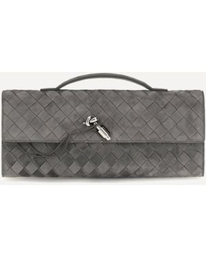 Bottega Veneta Clutch Andiamo - Grigio