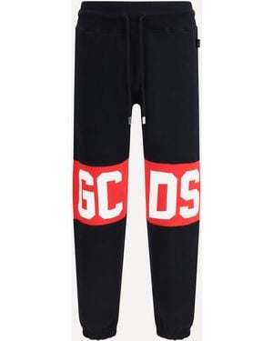 Gcds Brushed Cotton Joggers - Red