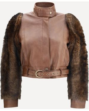 Chloé Giacca Corta - Marrone