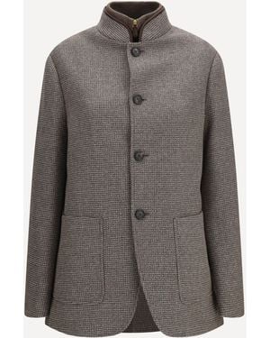 Loro Piana Spagna Wool Jacket - Brown