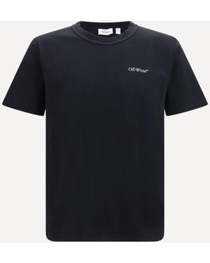 Off-White c/o Virgil Abloh Small Bookish T-Shirt - Blue