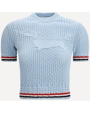 Thom Browne Hector T-Shirt - Blue