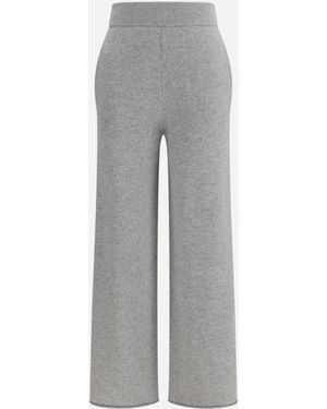 Max Mara Pure Cashmere Trousers - Grey