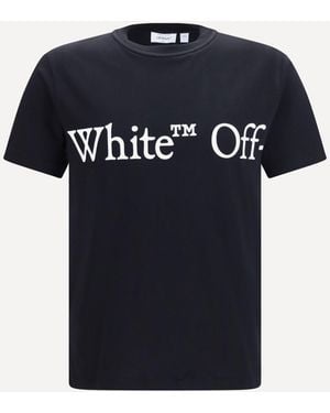 Off-White c/o Virgil Abloh Bookish Scarf T-Shirt - Black