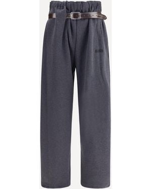 Magliano Heavy Jersey Pants - Blue