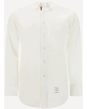 Thom Browne Cotton Shirt - White