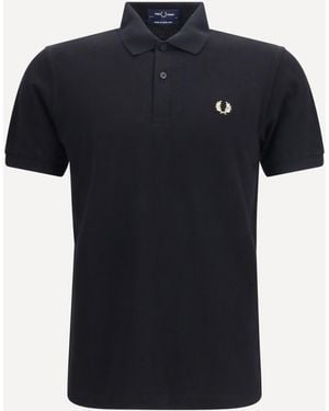 Fred Perry M3 Cotton Piqué Polo - Black