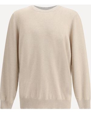 Brunello Cucinelli Cashmere Jumper - White