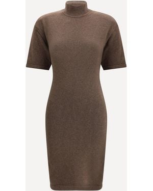 Jacquemus Knitted Dress - Brown