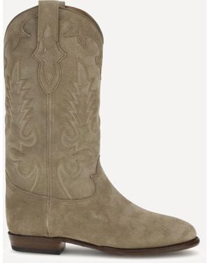SHILOH HERITAGE Texas Boots - Natural