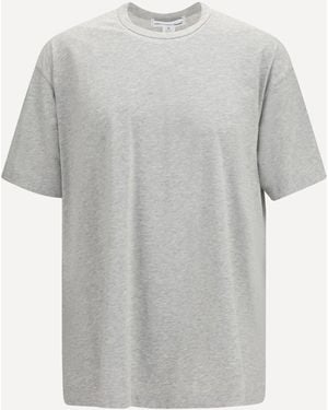 Comme des Garçons Oversized Short-Sleeve Crewneck T-Shirt - Grey