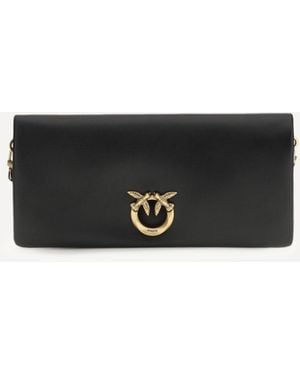 Pinko Love Medium Clutch Bag - White