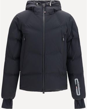Moncler Angren Insulated Ski Jacket With Hood - Blue
