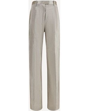 forte_forte Forte_Forte Lurex Pants - Gray