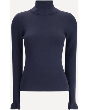 Chloé Turtleneck Jumper - Blue