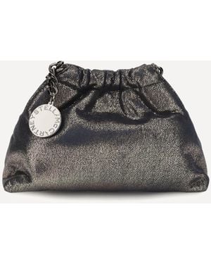 Stella McCartney Borsa A Tracolla Falabella Mini Con Coulisse - Blu