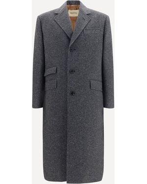 Valentino Cappotto Lungo Monopetto - Grigio