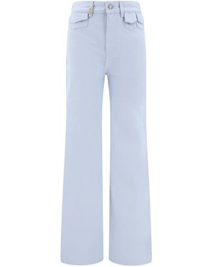 Chloé Jeans Flare - Blu