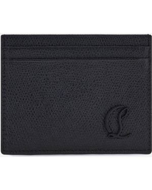 Christian Louboutin Logo Card Holder - Black