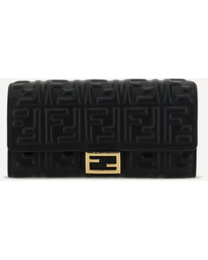Fendi Chain Wallet - White