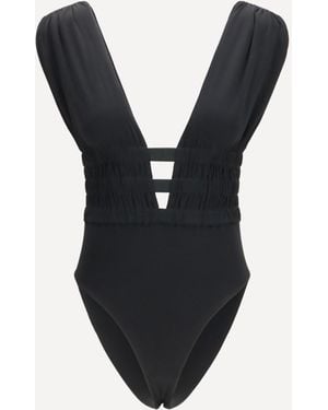 Alaïa Fluid Jersey Bodysuit - Black