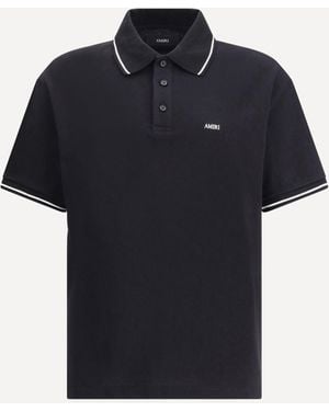 Amiri Logoed Polo Shirt - Blue