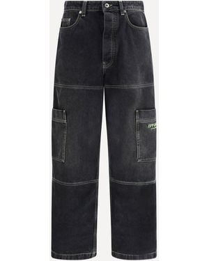 Off-White c/o Virgil Abloh Jeans Vintage Cargo - Blu