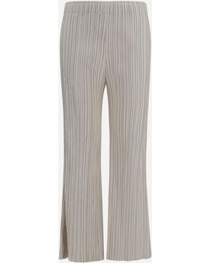 GONGDID DESIGN Corduroy Palazzo Pants - Gray