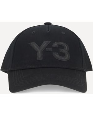Y-3 Cappello Da Baseball Con Logo - Nero