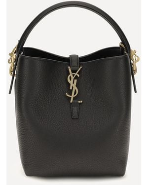 Saint Laurent Borsa A Secchiello Le 37 - Nero
