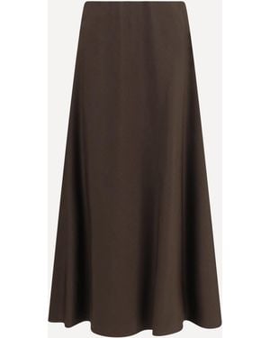 Brunello Cucinelli Gonna Flute - Marrone