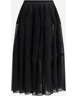 Alaïa Alaã¯A Peplum Skirt - Black