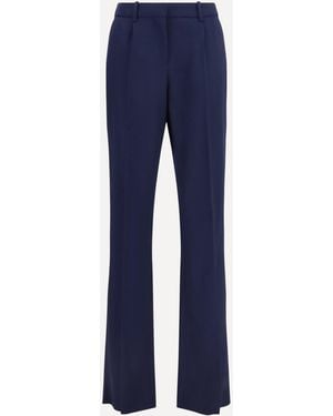 Balenciaga Slim Tailored Trousers - Blue