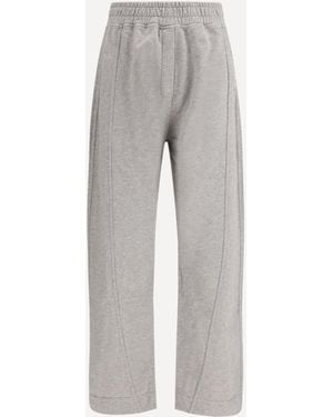Ganni Embroidered Trousers - Grey