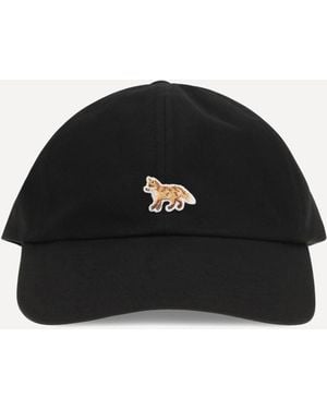 Maison Kitsuné Cappello Da Baseball Baby Fox - Nero