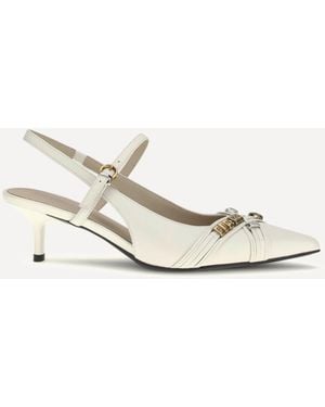 Pinko Gloria 18 Court Shoes - White
