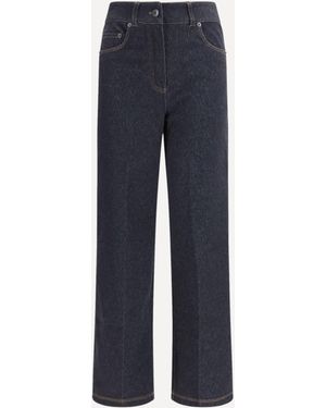 Max Mara Pure Ribes Trousers - Blue