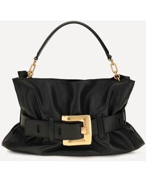 Balmain Medium Anthem Shoulder Bag - Black