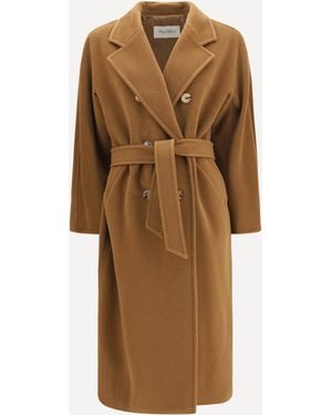 Max Mara 101801 Madame Coat - Natural