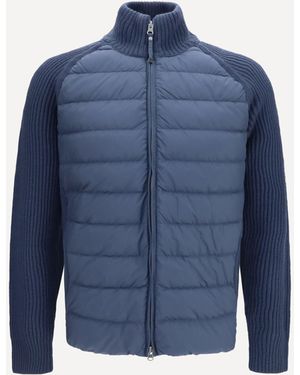 Parajumpers Olmo Hybrid Cardigan - Blue