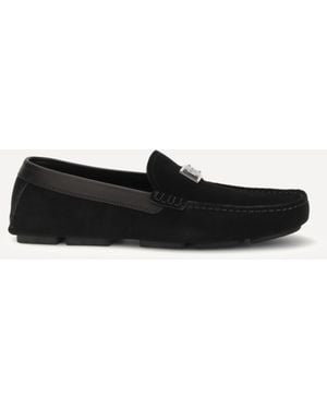 Dolce & Gabbana Suede Loafers - White