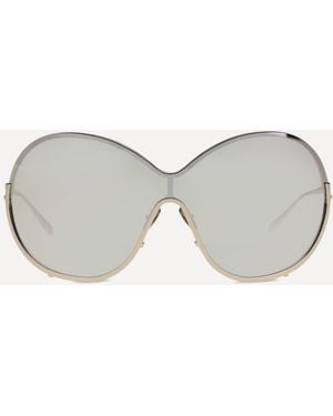 Alaïa Butterfly Sunglasses - Metallic