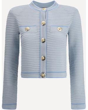 Balmain Cardigan - Blu